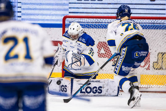 Leksands IFs målvakt Emma Polusny