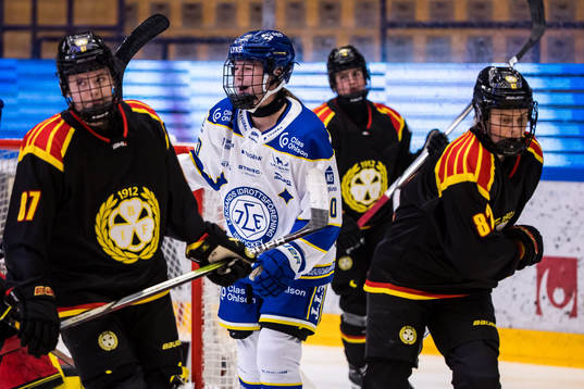 Leksands IFs Tatum Amy jublar