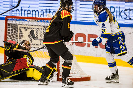Leksands Tatum Amy jublar