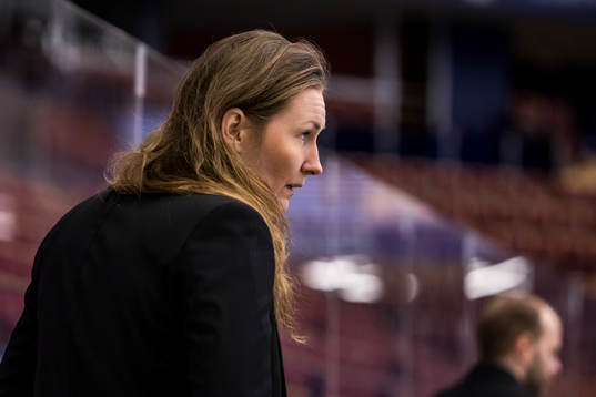 Brynäs assisterande tränare Rosa Lindstedt
