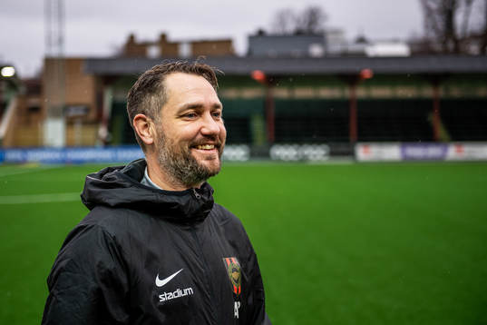 Brommapojkarnas tränare Anders Blomqvist
