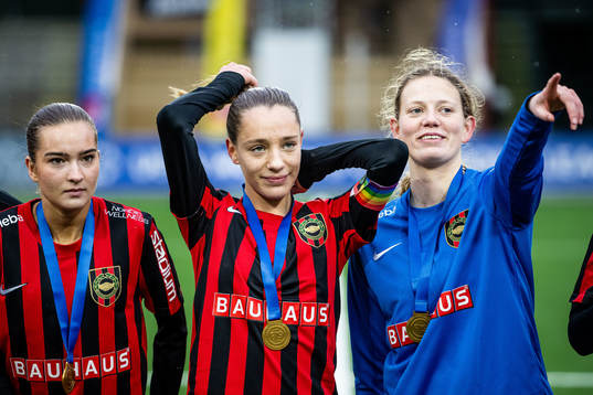 Brommapojkarnas Edith Rörsgård, Augusta Priks och