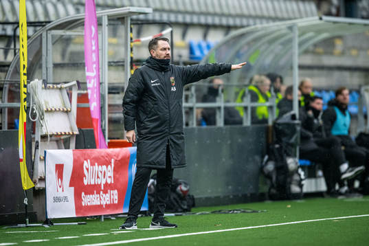Brommapojkarnas tränare Anders Blomqvist