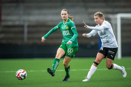 Hammarbys Sonja Windahl och Umeås Inez Amcoff