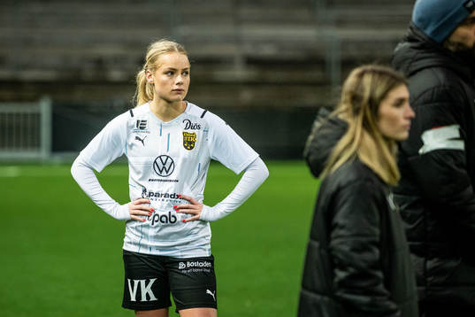 Umeås Tyra Eriksén deppar