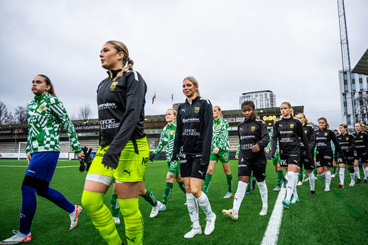 Hammarbys och Umeås spelare