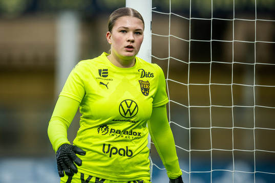 Umeås målvakt Izabelle Bardosen