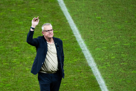 Head coach Janne Andersson of Sweden