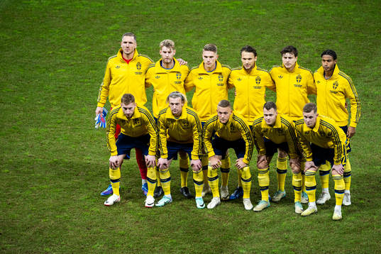 goalkeeper Robin Olsen, Filip Helander, Viktor Gyökeres,