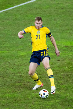 Dejan Kulusevski of Sweden