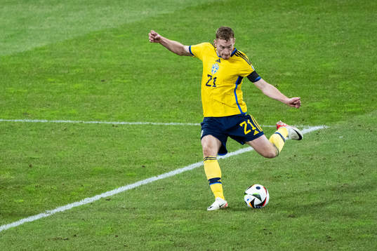 Dejan Kulusevski of Sweden
