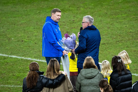 Assistant coach Peter Wettergren and Head coach Janne