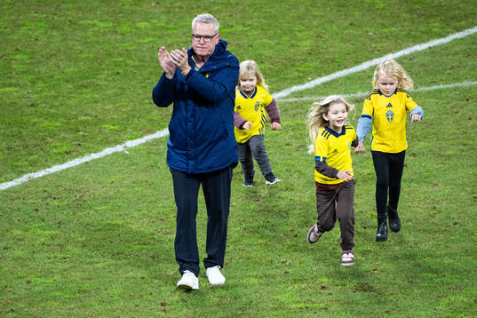 Head coach Janne Andersson of Sweden