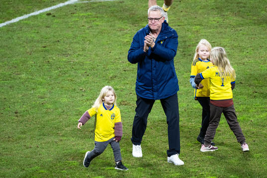 Head coach Janne Andersson of Sweden