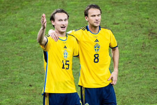 Hjalmar Ekdal and Albin Ekdal of Sweden