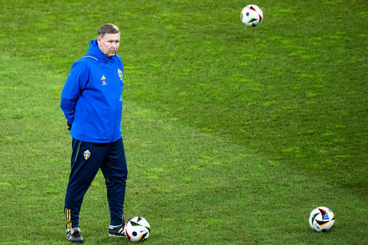 Assistant coach Peter Wettergren of Sweden