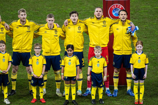 Filip Helander, Emil Krafth, Victor Nilsson Lindelöf,