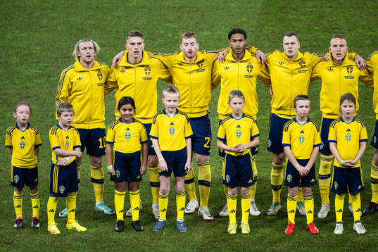 Emil Forsberg, Viktor Gyökeres, Dejan Kulusevski, Jens
