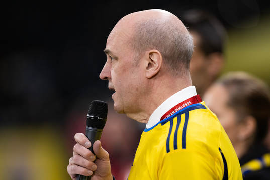 Fredrik Reinfeldt, president of the Swedish Football