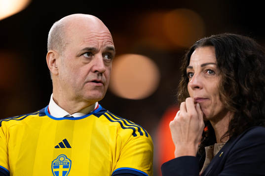 Fredrik Reinfeldt, president of the Swedish Football