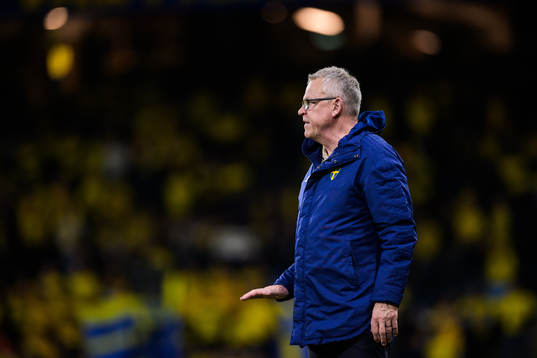 Head coach Janne Andersson of Sweden