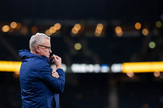 Head coach Janne Andersson of Sweden