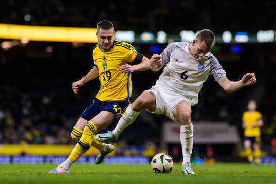 Mattias Svanberg of Sweden and Rasmus Peetson of Estonia