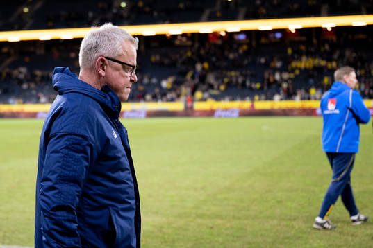 Head coach Janne Andersson of Sweden