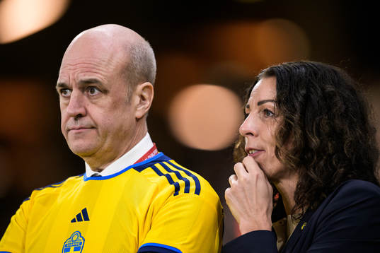 Fredrik Reinfeldt, president of the Swedish Football