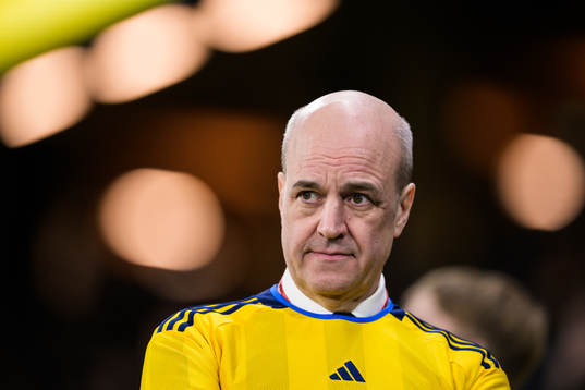 Fredrik Reinfeldt, president of the Swedish Football