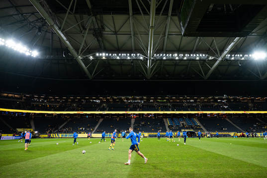 General view of Friends Arena