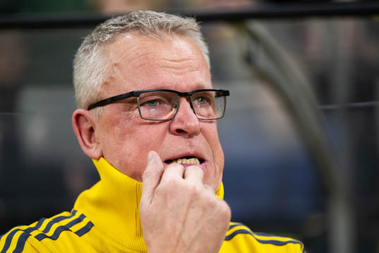 Head coach Janne Andersson