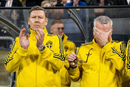 Assistant coach Peter Wettergren and Head coach Janne