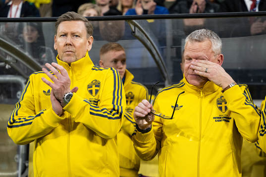 Assistant coach Peter Wettergren and Head coach Janne