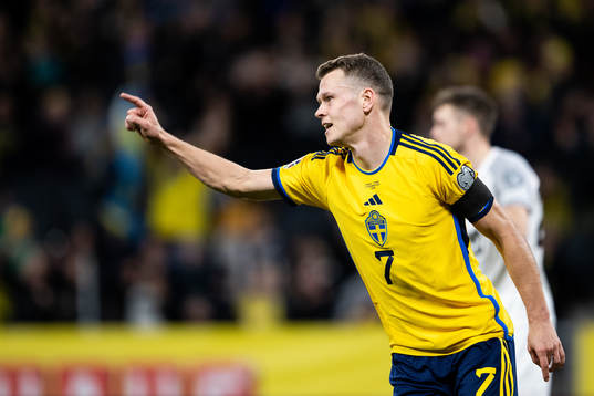 Viktor Claesson of Sweden celebrates