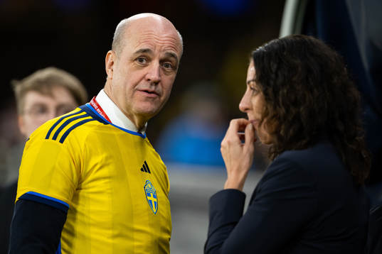 Fredrik Reinfeldt, president of the Swedish Football