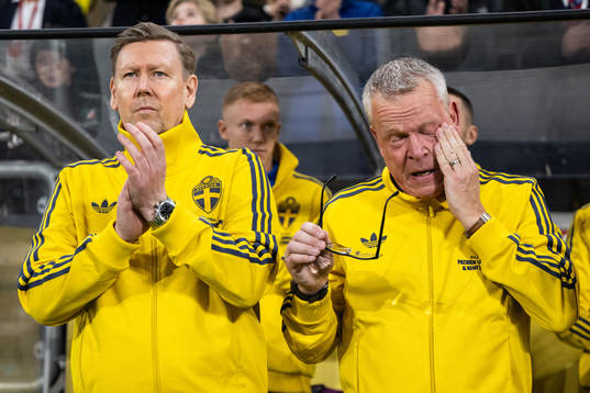 Assistant coach Peter Wettergren and Head coach Janne