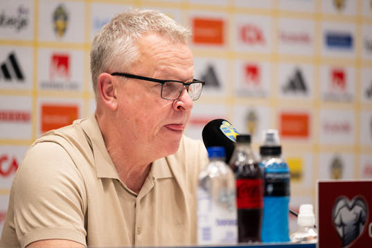 Head coach Janne Andersson of Sweden