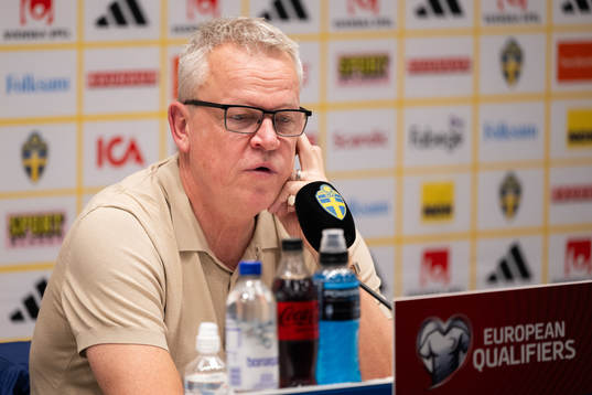 Head coach Janne Andersson of Sweden