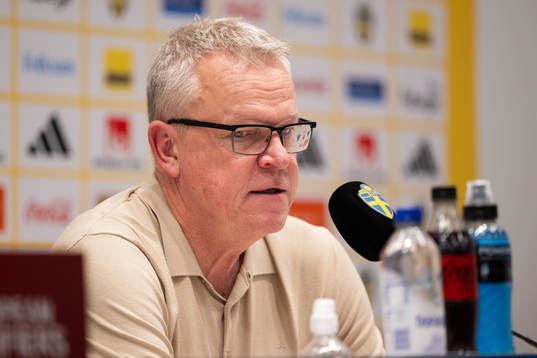 Head coach Janne Andersson of Sweden
