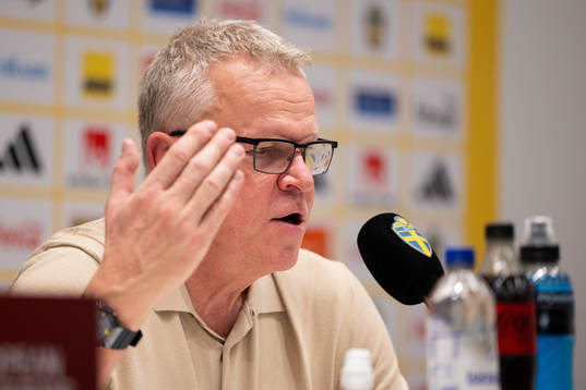Head coach Janne Andersson of Sweden