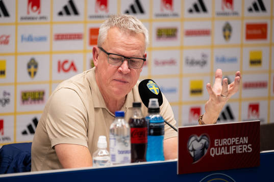 Head coach Janne Andersson of Sweden