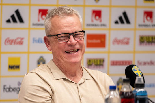 Head coach Janne Andersson of Sweden