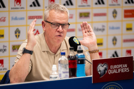 Head coach Janne Andersson of Sweden
