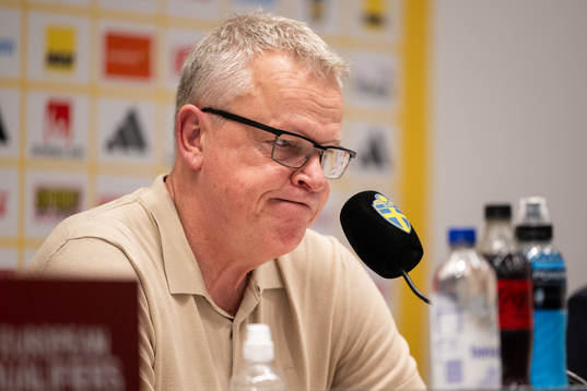 Head coach Janne Andersson of Sweden