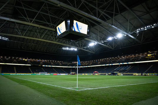 General interior view over Friends Arena