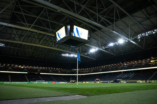 General interior view over Friends Arena