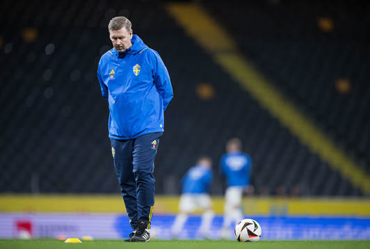 Assistant coach Peter Wettergren of Sweden