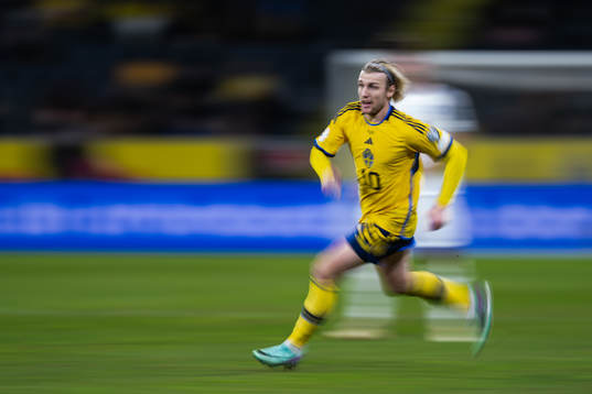 Emil Forsberg of Sweden