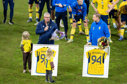 Assistant coach Peter Wettergren and Head coach Janne